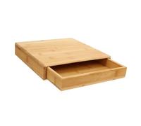 HONMEET Boîte à Thé en Matière Naturelle Coffret Cadeau Multi-usage pour Emballage et Rangement de Gâteaux de Thé Finition Douce et Couleur Kaki