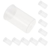 HONMEET Boîte de Film Plastique Blanche avec Couvercle Étanche et Compacte 30 Pièces pour Stockage de Pellicules D'appareil Photo en Voyage ou Photographie en Extérieur