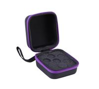 HONMEET Boîte de Rangement pour Huiles Essentielles Extérieur Rigide en Eva Portable 7 Compartiments 5ml pour Voyages Longs