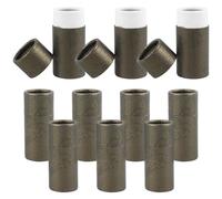 HONMEET Boîte D'emballage Cylindrique Lot de 10 Pièces en Papier Kraft Légère, Facile à Transporter pour Bouteilles D'huile Essentielle pour Usage Personnel