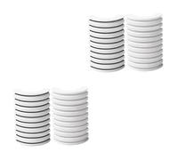 HONMEET Boîtes De Strips De Colle Auto-adhésifs Pour Faux Bandes Transparentes Et Noires Outils De Maquillage Pratiques Et Rapides Pour Regard Naturel