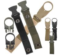 HONMEET Boucle extérieure en Nylon 6 Pièces, Mousqueton Suspendu Multifonction, Attache Rapide Portable, Clip de Rangement Pratique pour Mettre dans Une boîte à Outils, pour Camping