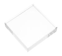 HONMEET Boule Décorative pour La Maison pour Événements Travaux Lourds Carré Lecture Et Photographie Base De Bureau Presse- Stable en Transparent