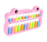 HONMEET Boulier Éducatif pour Garçon Fille Perles Plastique Coloré Outil Arithmétique Apprentissage pour Élèves Petit Dispositif de Comptage Mathématique