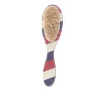 HONMEET Brosse À Barbe En Crin De Cheval Pour Homme Outil De Coiffure Pour Le Toilettage Brosse À Poils Doux Salon De Coiffure Facile À Transporter