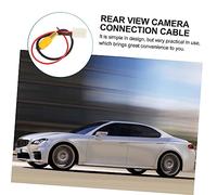 HONMEET Câble Adaptateur Vidéo pour Caméra de Recul Compatible Véhicule Berline Rallonge Alimentation et Connexion pour Système Navigation Accessoire Voiture pour Installation Caméra de