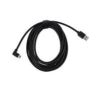 HONMEET Câble USB-c 4 Mètres à Angle Droit 90°, Charge Rapide 3a, Transfert Données USB 3.1, Câble Robuste en PVC pour Téléphone Et Ordinateur, pour Usage VR Et Gaming