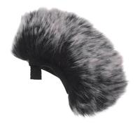 HONMEET Cache-micro pour Smartphone en Peluche, Bonnette anti-vent, Réduction du Bruit, Installation Rapide, Protection du Microphone, pour Vlogging
