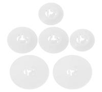 HONMEET Capuchons De Bobine De Rechange Pour Machine À Coudre Et Machine À Broder, 6 Pièces En Plastique Blanc Avec Couvercles De Broches De Taille Petite, Moyenne Et Grande Pour
