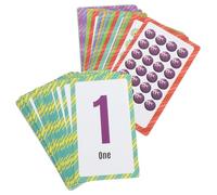 HONMEET Cartes Flash Chiffres et Couleurs pour Garçon Fille Éducatif Apprentissage Précoce Cartes Ludiques pour Reconnaissance Formes Jeu Pédagogique pour Tout-Petits et Accompagnement