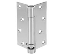 HONMEET Charnière de Porte Auto-fermante en Acier Inoxydable Structure Solide et Ouverture Fluide pour Porte de Salle de Bain et Argenté