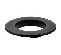 HONMEET Collerette Décorative en Fonte pour Plaque de Protection de Conduit de Poêle, Couvercle de Cheminée Rond Panneau Mural Spécial pour Installations Intérieures