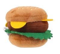 HONMEET Couineur pour Chien en Peluche Imitation Aliment Café