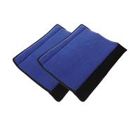HONMEET Coussinets Antidérapants en Éponge Tissu Imperméable Lot de 2 Facile à Nettoyer et Confortable pour Accoudoirs de Fauteuil Roulant Usage Quotidien