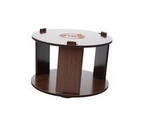 HONMEET Distributeur en Bois pour Bandes de Cou, à Bande de Cou pour Salon de Coiffure, Format Compact, Usage Professionnel Coiffure, Support de Papier à Col Pratique et Solide