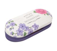 HONMEET Double Layer Glasses Case Portable Lightweight Eyeglass Holder for Multiple Pairs Travel Storage Compact Design