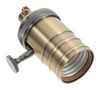 HONMEET Douille D’éclairage E26/e27 en Aluminium Finition Bronze Vert, Support de Lampe Vintage Prise pour Plafonnier et Lampe à Douille, Accessoire de Réparation pour Ampoules Standard