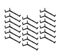 HONMEET Écarteurs de Branches Outils de Modélisation des Branches 25pcs pour Arbres Fruitiers en PE Noir Contrôle Hauteur et Évitement des Enchevêtrements pour Jardins Extérieurs