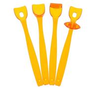 HONMEET Entraîneur des lèvres et outil d'exercice de la langue 4pcs pour enfants, matériau PP, design portable, adapté à la pratique de la parole et au voyage