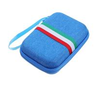 HONMEET Étui de Rangement Portable pour Glucomètre avec Intérieur Rembourré Pochette Pratique pour Appareil Mesurer Glycémie Kit Diabète Compact et Robuste pour Voyage et Domicile