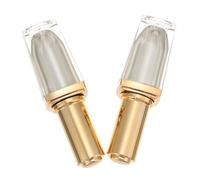 HONMEET Flacons Vides Étanches à la Lumière pour Vernis à Ongles Lot de 2 en Acrylique 10 Ml avec Pinceau Couleur Aléatoire pour DIY et Création de Nouvelles Couleurs