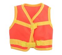 HONMEET Gilet Réfléchissant pour Poupée Bjd Vêtement Miniature Officier de Sécurité Aérienne Accessoire de Costume de Poupée pour Figurines Action