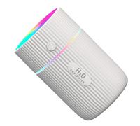 HONMEET Humidificateur Portable USB Mini 220 Ml LED Diffuseur D'arômes, Silencieux et Compact pour Bureau et Salle de Conférence