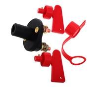 HONMEET Interrupteur Déconnexion Batterie Étanche avec Clés pour Camping Cars et Bateaux Isolateur Robuste pour Systèmes hors Route Coupure Alimentation Rapide et Fiable