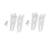 HONMEET Kit De Montage Pour Lave-vaisselle 4 Pièces Clips Métalliques Supports De Montage Robustes Et Faciles À Fixer Pour Lave-vaisselle De Comptoir