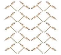 HONMEET Kit de réparation de boîte de jonction 20 sets PVC avec tige de support universelle outil d'entretien de boîte de jonction pour professionnels en réparations DIY