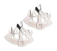 HONMEET Kit Scientifique Sextant Ancien en Bois 2 Pièces - Modèle Éducatif à Assembler Soi-même pour Garçon et Filles - Jeu D’Apprentissage Réfraction Lumière Navigation Nautique