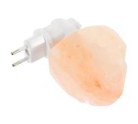 HONMEET Lampe à Sel Cristal de L'Himalaya de Cœur LED Veilleuse Décorative pour Chambre à Coucher Éclairage D’Ambiance Tension Ac220V Petite Lampe de Nuit Atmosphérique