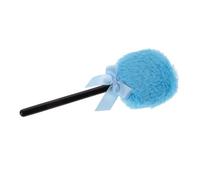 HONMEET Lollipop Shape Makeup Puff Long Handle Soft Fluffy Powder Applicator Dry Makeup Tool For Precise Face And Body Application