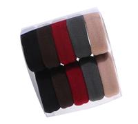 HONMEET Lot De 10 Élastiques À Cheveux Simples Et Colorés Très Extensibles Élégants Et Stylés Pour Femmes Et Cheveux Épais