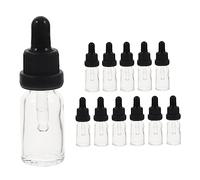HONMEET Lot De 12 Flacons Dhuiles Essentielles En Verre Avec Compte-gouttes Anti-fuite Pour Lextérieur Pour Laromathérapie Et Le Parfum À Faire Soi-même