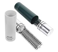 HONMEET Lot De 2 Peignes À Friser Portables Pour Femmes Et Hommes Brosse À Cheveux Ronde Chauffante Pour Séchage Et Coiffage