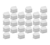 HONMEET Lot de 24 Éponges à Ongles Dégradées Blanches en Matière Éponge Douce, Applicateurs pour Nail Art et Manucure, Accessoires pour Retrait de Vernis Semi-permanent et Création