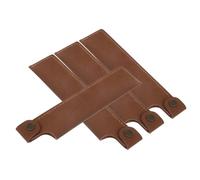 HONMEET Lot De 4 Étuis À Stylos en Cuir PU pour Vos Stylos Vos Stylos Et Vos Stylos Idéal pour Les Et La Famille