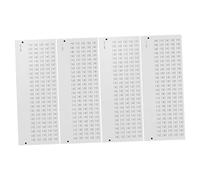 HONMEET Lot De 4 Feuilles D Étiquettes Numérotées Pour Carnet De Notes Autocollants Pour Échantillons D Ongles Autocollants Numérotés Pour Bacs