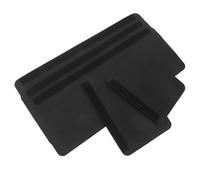 HONMEET Lot de 5 protections pour poignées de porte de réfrigérateur - Imperméables et résistantes aux taches - Protection pour four et lave-vaisselle - Noir