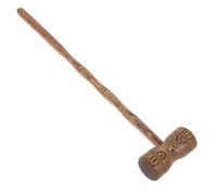 HONMEET Marteau Bois pour Juge et Enchères Accessoire Robuste pour Jeu de Rôle Garçon Fille Marteau d’Enchères Multifonction Outil de Rencontre et Cosplay Judiciaire