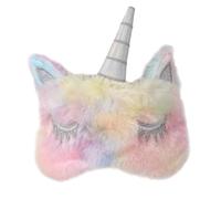 HONMEET Masque de Sommeil Licorne Coloré Cache-œil Occultant Doux et Confortable et Filles Couvre-yeux pour Dormir Paisiblement