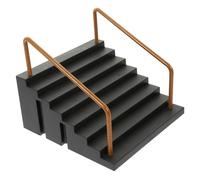 HONMEET Mini Rampe Skate Park pour Doigts Accessoire Entraînement Coordination Jeu Créatif Garçon Fille Kit de Scène