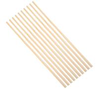 HONMEET Moulures Décoratives en Bois Triangulaires 8 MM X 50 CM Lot de 10 Baguettes en Bois de Paulownia et Pin pour Fenêtres Moustiquaires Garniture de Fenêtre DIY Décoration