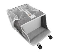 HONMEET Organisateur de Rangement Suspendu Capacité Tissu Respirant Imperméable Multifonction pour Couches et Accessoires pour Chambre