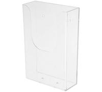 HONMEET Organiseur Mural de Documents A6 en Ps, Support Transparent | Rangement Stable pour Bureau, Stockage Rapide des Papiers, Affichage Clair, Format A6, Usage Administratif