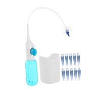 HONMEET Outil de Nettoyage Oreilles Manuel Sûr et Kit de Lavage Auriculaire Polyvalent Plastique pour Élimination Douce Du Cérumen à Domicile