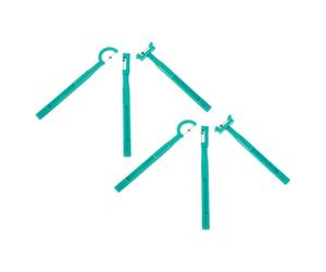 HONMEET Outil d'entraînement des muscles buccaux pour enfants, entraîneur d'exercices du bout de la langue, 6 pièces, plastique et acier inoxydable, exercices de langue à domicile