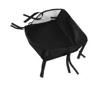 HONMEET Panier de Rangement pour Poussette Grand Modèle Noir 35X32X13 CM Base Renforcée Organisateur sous Siège pour Courses Jouets et Accessoires Bébé Solution Pratique pour Sorties