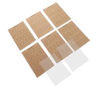 HONMEET Papier de Pratique Double-face pour Nail Art avec Feuilles Pet Transparentes Réutilisable pour Débutants Carnet de Dessin et Tracé pour Manucure et Design Ongles